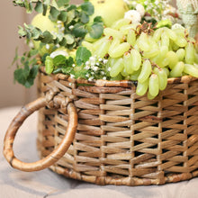 Load image into Gallery viewer, round gift baskets