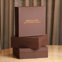 Load image into Gallery viewer, Brown Gift Box