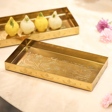 Load image into Gallery viewer, Bird Etched Rectangle Tray
