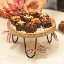 Load image into Gallery viewer, wooden cake stand