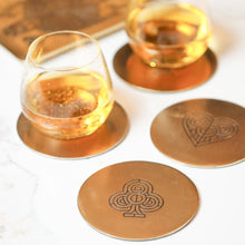 Load image into Gallery viewer, Card Party Coaster Set
