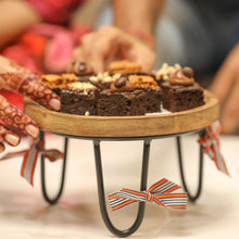 Load image into Gallery viewer, wooden cake stand