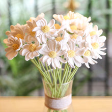 Load image into Gallery viewer, Crochet White Daisy