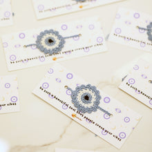 Load image into Gallery viewer, crochet evil eye rakhi
