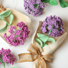 Load image into Gallery viewer, Crochet Hydrangea Flower
