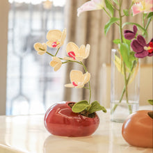 Load image into Gallery viewer, crochet orchid flower