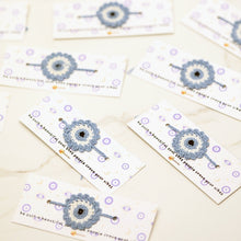 Load image into Gallery viewer, Crochet Evil Eye Rakhi
