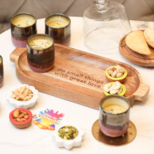 Load image into Gallery viewer, wooden serving tray