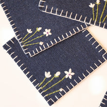Load image into Gallery viewer, Denim Coaster Set