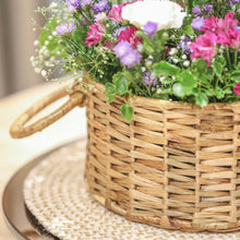 Load image into Gallery viewer, handwoven round basket