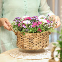 Load image into Gallery viewer, handwoven round basket