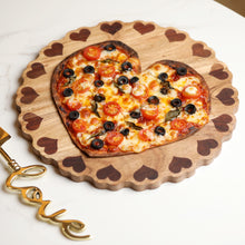 Load image into Gallery viewer, Heart Pizza Board