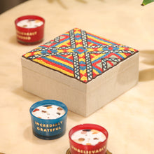 Load image into Gallery viewer, Playful Square Beaded Box