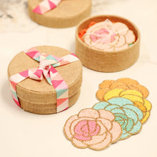 Load image into Gallery viewer, Beaded Rose Coaster Gift Box