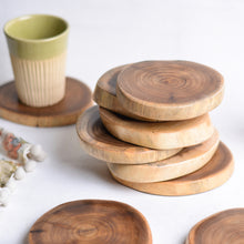 Load image into Gallery viewer, wooden coaster for drinks
