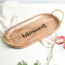 Load image into Gallery viewer, wooden tray