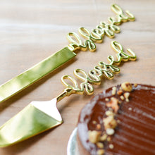 Load image into Gallery viewer, designer cake server