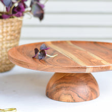 Load image into Gallery viewer, Wooden Cake Stand