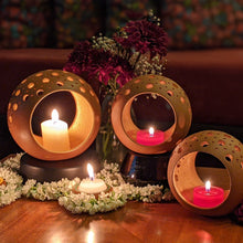 Load image into Gallery viewer, terracotta candle rings