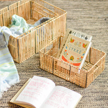 Load image into Gallery viewer, Twined Cane Baskets