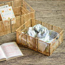 Load image into Gallery viewer, Twined Cane Baskets