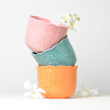 Load image into Gallery viewer, Embossed Ceramic Planters