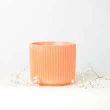 Load image into Gallery viewer, ceramic planter orange