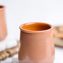 Load image into Gallery viewer, brown tea cup