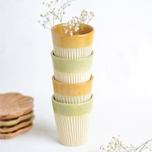 Load image into Gallery viewer, Ceramic tea glass