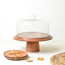 Load image into Gallery viewer, cloche cake stand