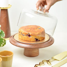 Load image into Gallery viewer, cloche cake stand