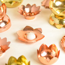 Load image into Gallery viewer, copper tealight holder