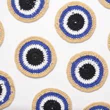 Load image into Gallery viewer, evil eye coasters
