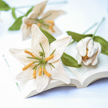 Load image into Gallery viewer, crochet lillies