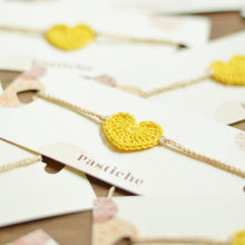 Load image into Gallery viewer, Crochet Heart Rakhi
