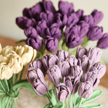 Load image into Gallery viewer, crochet tulip stems