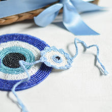 Load image into Gallery viewer, Crochet Evil Eye Rakhi