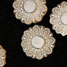 Load image into Gallery viewer, Sunflower Carved Block Tealight