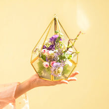 Load image into Gallery viewer, Glass Terrarium Diamond