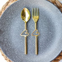 Load image into Gallery viewer, Heart Cutlery Set