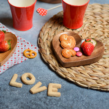 Load image into Gallery viewer, Wooden Heart Dish (Set of Two)