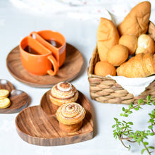 Load image into Gallery viewer, Wooden Heart Plate