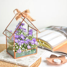 Load image into Gallery viewer, Glass Hut Terrarium, Floral Arrangements