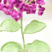 Load image into Gallery viewer, crochet flower hydrangea