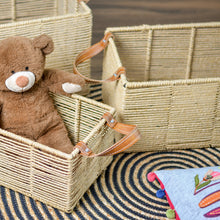 Load image into Gallery viewer, Jute Storage Baskets