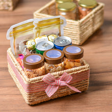 Load image into Gallery viewer, Square Handwoven Jute Basket