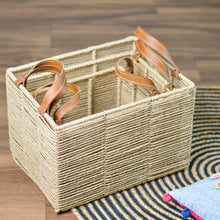 Load image into Gallery viewer, Jute Storage Baskets