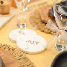 Load image into Gallery viewer, JOY & LOVE Coaster Set
