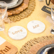 Load image into Gallery viewer, JOY & LOVE Coaster Set