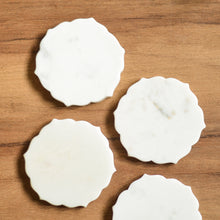 Load image into Gallery viewer, Flower Marble Coaster Set